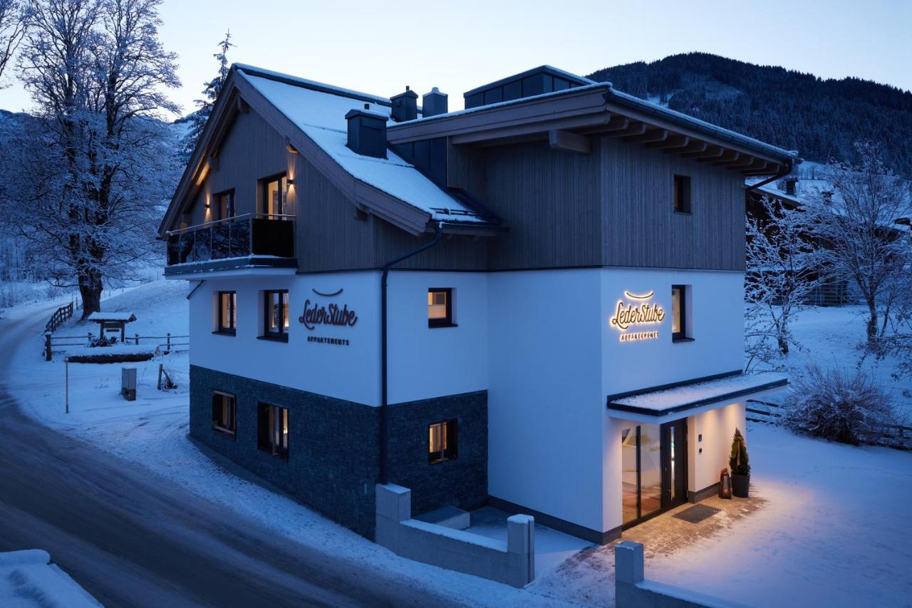 Appartementhaus Lederstube Maria Alm am Steinernen Meer Dış mekan fotoğraf